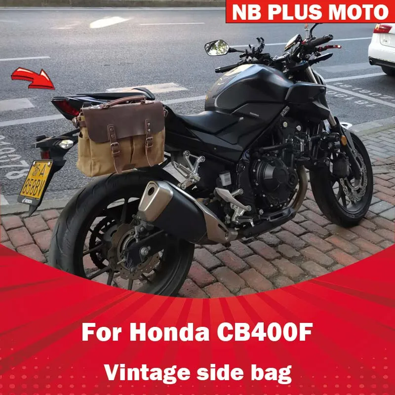 【Premium】For Honda CB400F side bag rear side bag modification accessories rear seat cycling commuter hanging bag
【Premium】For Honda CB400F side bag rear side bag modification accessories rear seat cycling commuter hanging bag