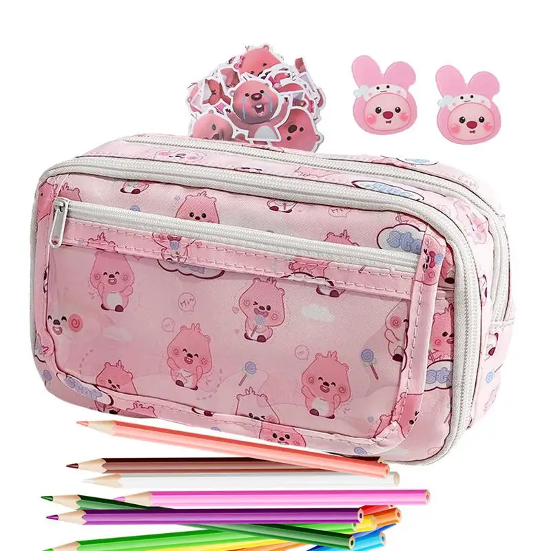 Large Capacity Multifunctional Cartoon Pencil Case Cute Pattern Pencil Box School Supplies
Large Capacity Multifunctional Cartoon Pencil Case Cute Pattern Pencil Box School Supplies