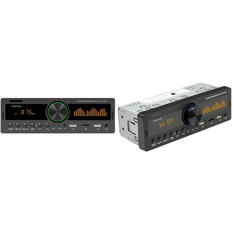 Автомобильное стерео радио, MP3-аудиоплеер, один Din, Bluetooth-аудио и громкой связи, USB-порт, дополнительный AM/FM-приемник
Автомобильное стерео радио, MP3-аудиоплеер, один Din, Bluetooth-аудио и громкой связи, USB-порт, дополнительный AM/FM-приемник