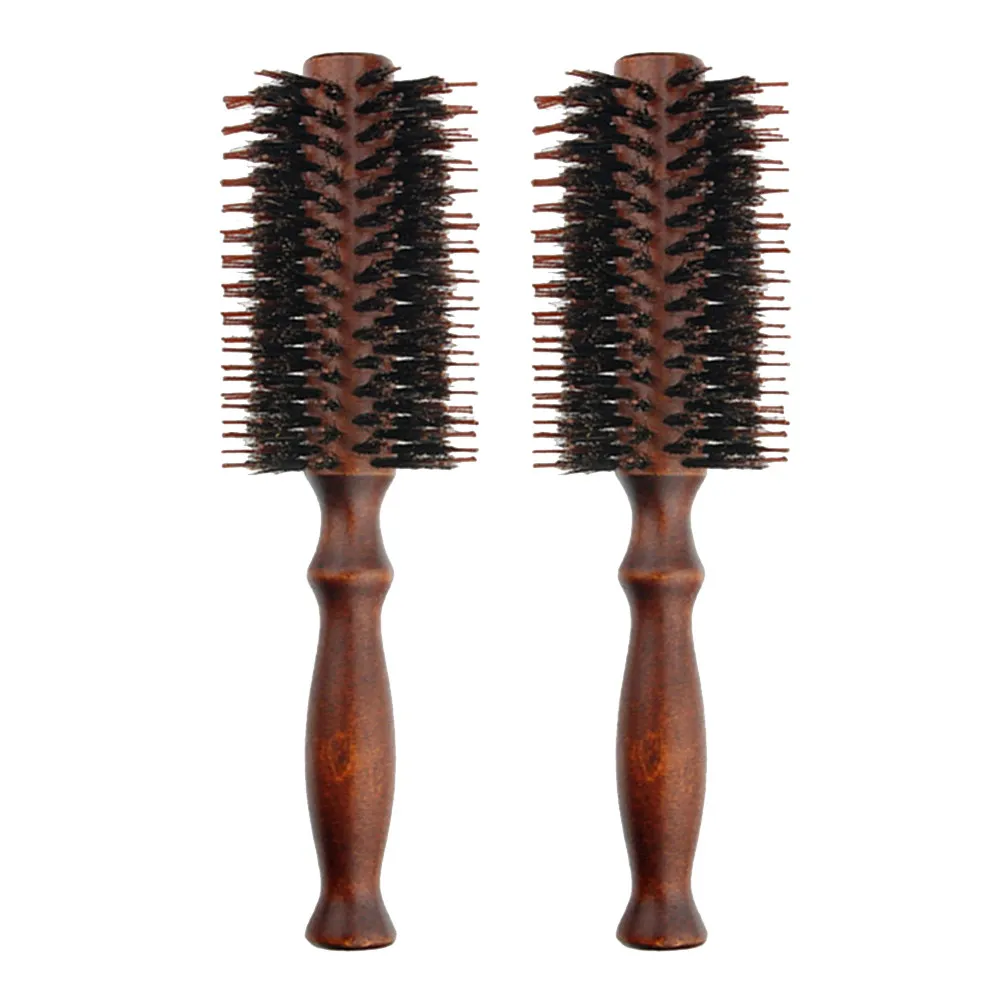 2Pcs Round Hair Curling Brush Anti-Static Heat Resistant Nylon Bristles 360 Degree Scalp Massage Ergonomic Handle for Salon Home
2Pcs Round Hair Curling Brush Anti-Static Heat Resistant Nylon Bristles 360 Degree Scalp Massage Ergonomic Handle for Salon Home