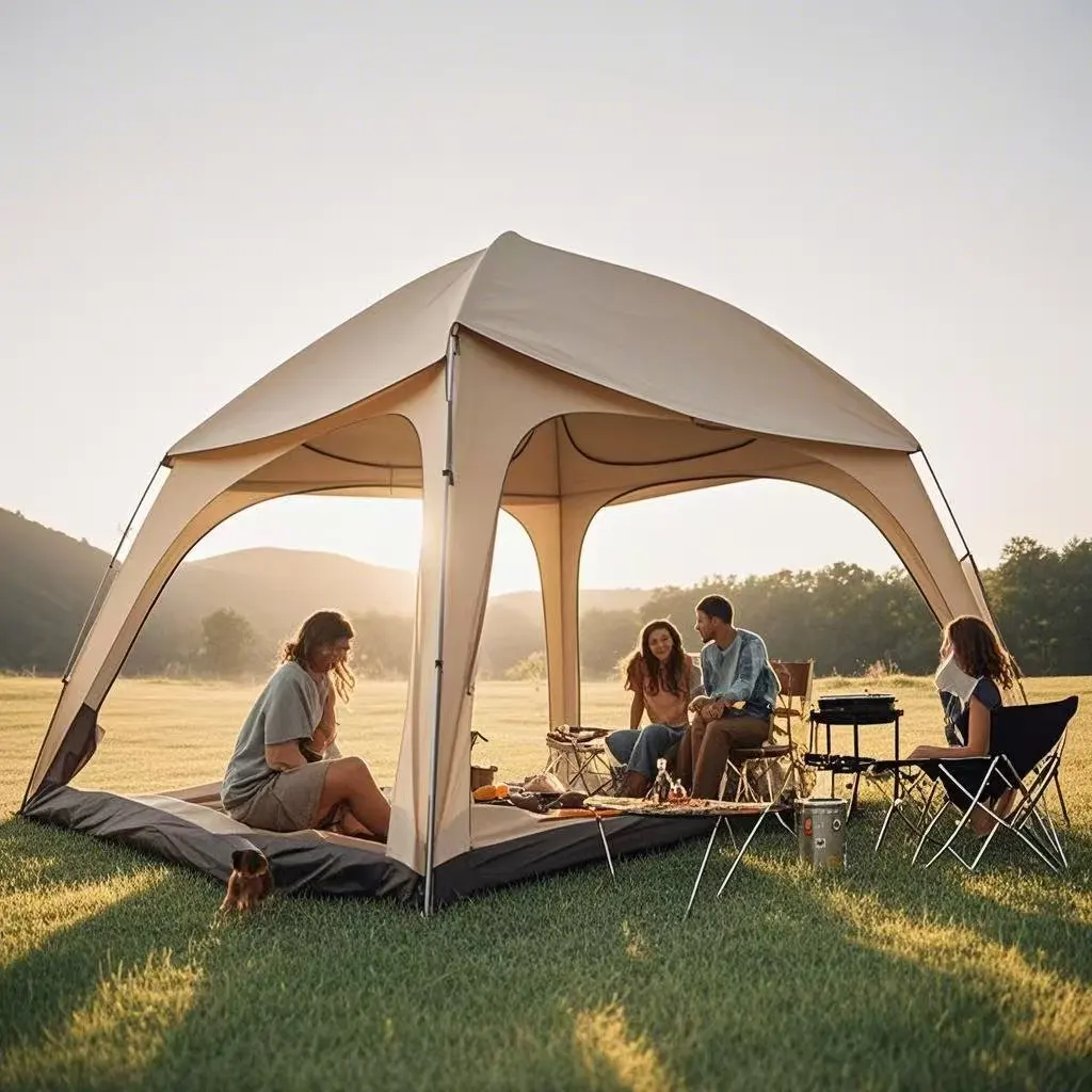 All-Season 6-Person Camping Tent: 16mm Aluminum Frame + 4 Double Doors & Skylights | Waterproof Family Tent, PU4000 Waterproof
All-Season 6-Person Camping Tent: 16mm Aluminum Frame + 4 Double Doors & Skylights | Waterproof Family Tent, PU4000 Waterproof
