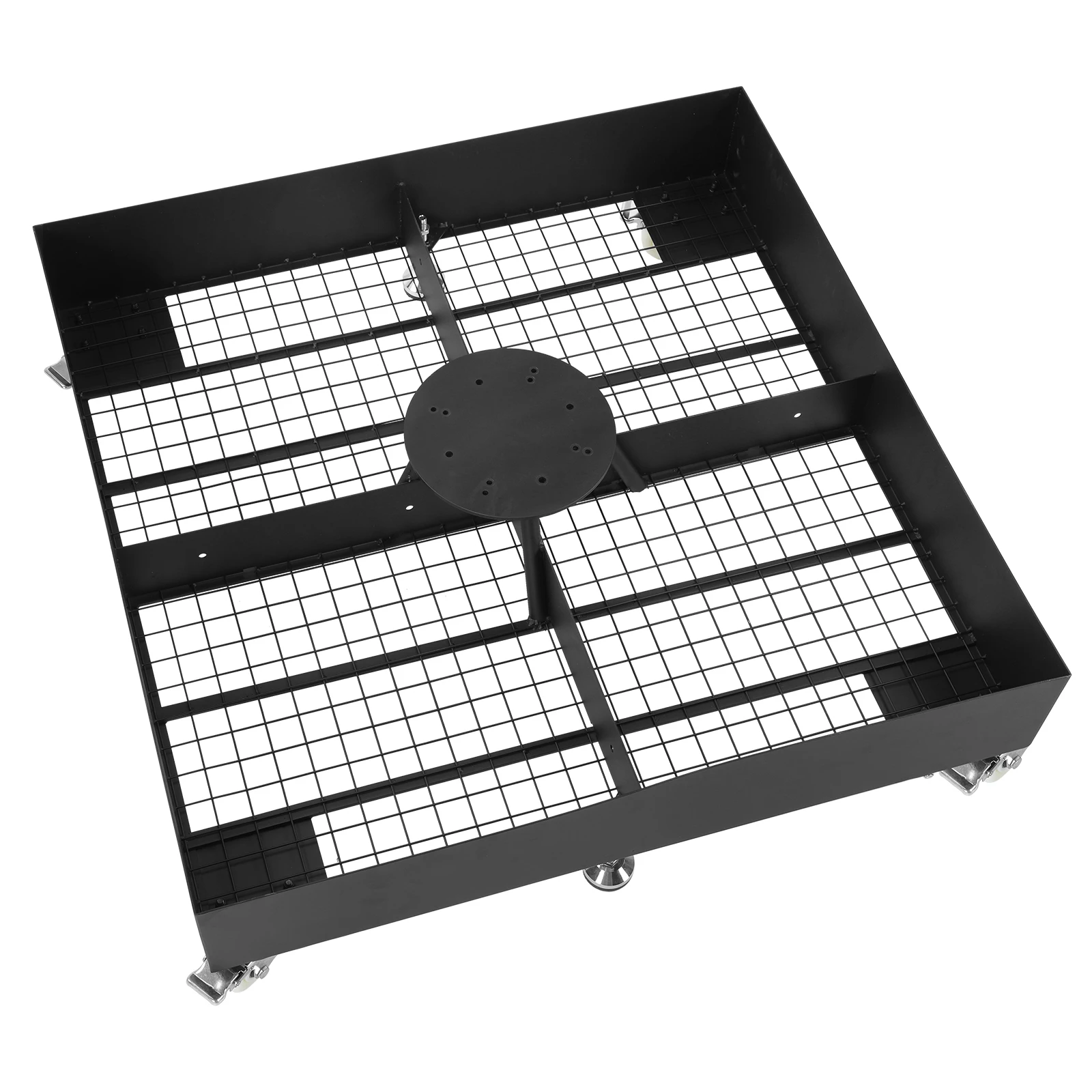 Carbon Steel Mobile Parasol Base 1100LBS Capacity Outdoor Umbrella Base with 4 Lockable Wheels for Garden Backyard Deck Poolside
Carbon Steel Mobile Parasol Base 1100LBS Capacity Outdoor Umbrella Base with 4 Lockable Wheels for Garden Backyard Deck Poolside