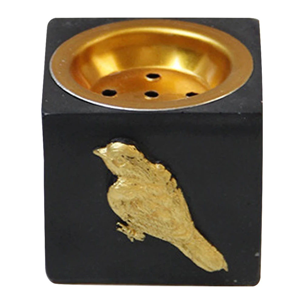 1pc Incense Burner Resin Censer Decor Black Aromatherapy Creative Desktop Home Craft Square Small Censer Household
1pc Incense Burner Resin Censer Decor Black Aromatherapy Creative Desktop Home Craft Square Small Censer Household