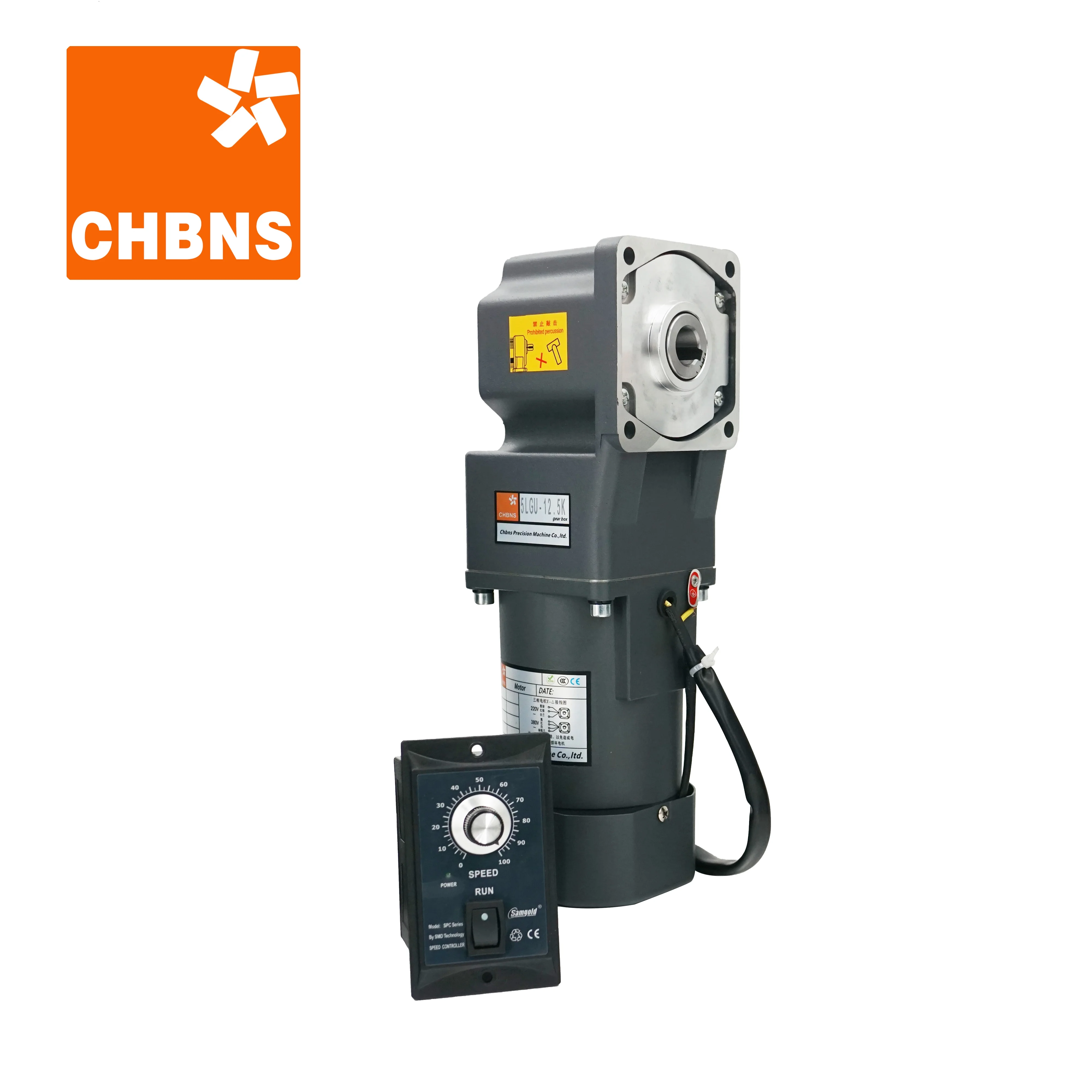 CHBNS Three/Single Phase 40W-180W AC Induction Right Angle Hollow Shaft Gear Motor
CHBNS Three/Single Phase 40W-180W AC Induction Right Angle Hollow Shaft Gear Motor