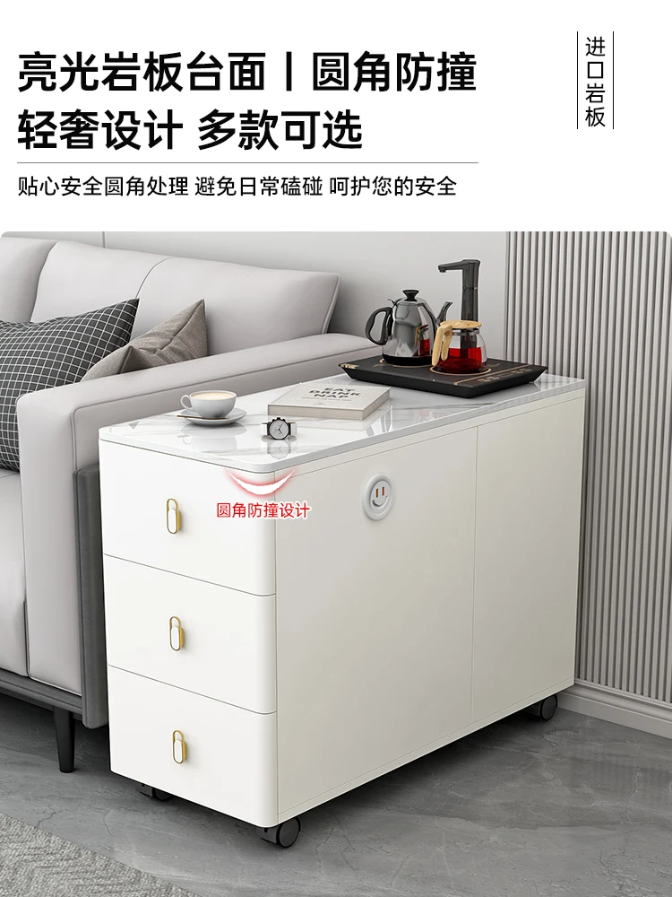 Sofa Side Cabinet Side Cabinet Small Apartment Removable Household Coffee Table Simple Modern Rock Slab Living Room Small
Sofa Side Cabinet Side Cabinet Small Apartment Removable Household Coffee Table Simple Modern Rock Slab Living Room Small