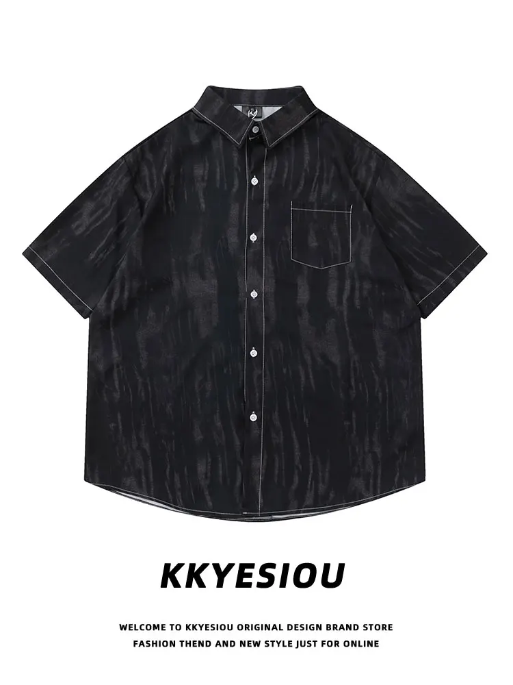KKyesiou American Sle Tie Dye ort Sve irt Casual Loose Fit Youthful Summer Faion for Men Printed Design Jeans Top
KKyesiou American Sle Tie Dye ort Sve irt Casual Loose Fit Youthful Summer Faion for Men Printed Design Jeans Top