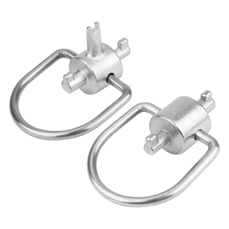 AEE6-2Pcs HVAC Refrigeration Keys Compatible R410A,R22 And Universal Refrigerant Caps, Used To Remove Refrigerant Safetycaps