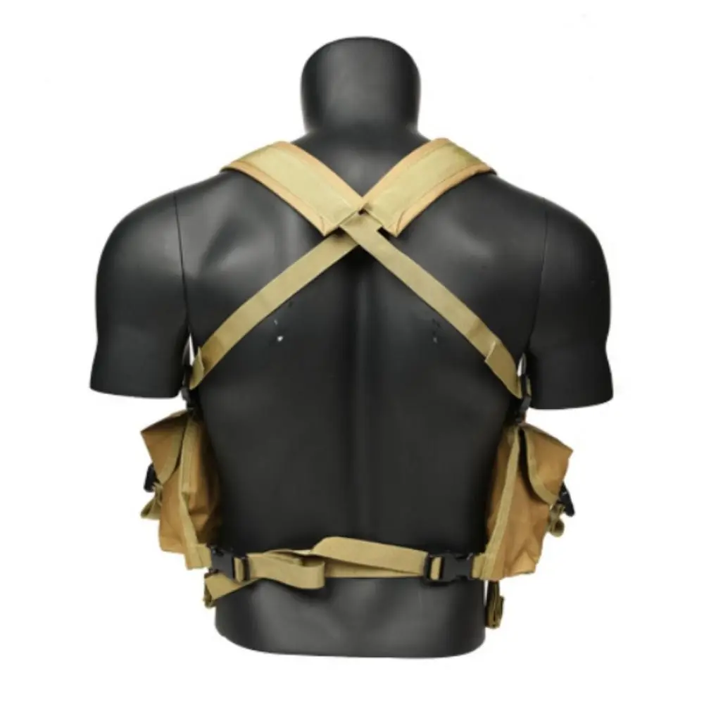 6-pockets Outdoor Vest Bag High Density Nylon Large Capacity Climbing Chest Pocket Waterproof Scratch&Wear Resistant
6-pockets Outdoor Vest Bag High Density Nylon Large Capacity Climbing Chest Pocket Waterproof Scratch&Wear Resistant