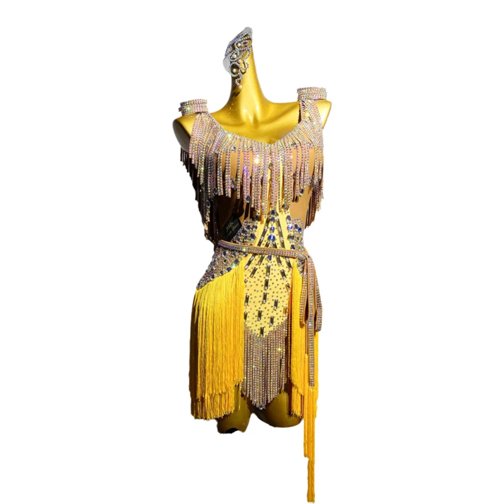 Латинские танцы AB Stone Женское платье для взрослых и детей Высококачественное индивидуальное платье с бриллиантовой планкой и кисточками для гонок Черное платье для выступлений в бассейне Samba
Латинские танцы AB Stone Женское платье для взрослых и детей Высококачественное индивидуальное платье с бриллиантовой планкой и кисточками для гонок Черное платье для выступлений в бассейне Samba