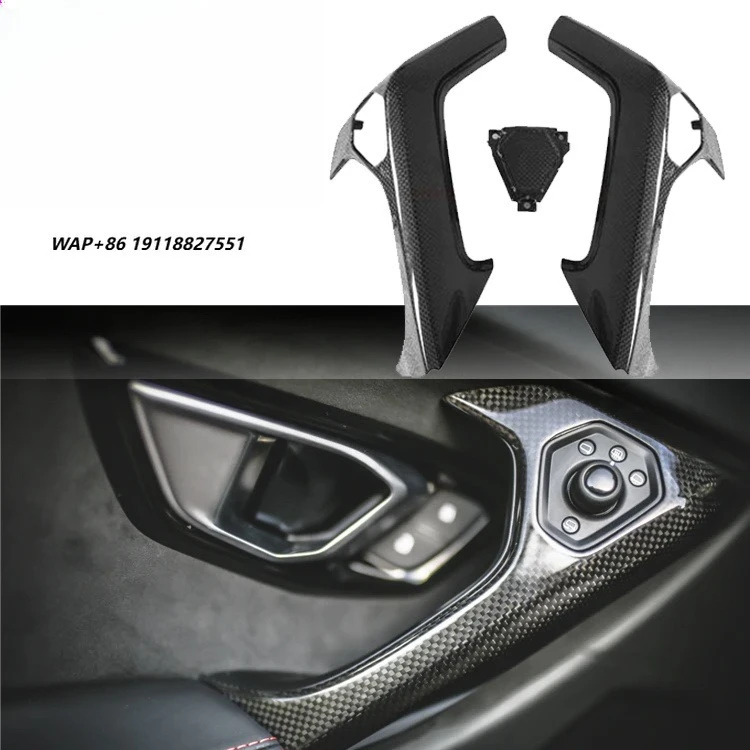 AISKA Real Dry Carbon Fiber Car Door Handle Cover Trims for Huracan LP610-4 LP580-2 2014-2019
AISKA Real Dry Carbon Fiber Car Door Handle Cover Trims for Huracan LP610-4 LP580-2 2014-2019
