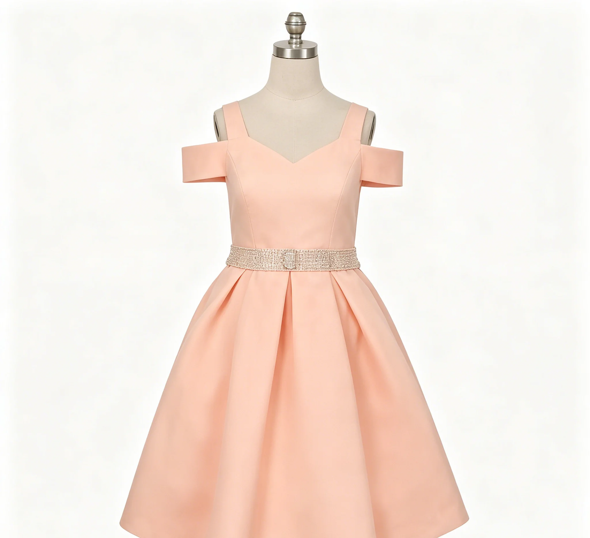 Simply Satin Flower Girl Dresses For Wedding Off Shoulder Tea Lenght Customized Girls Birthday Party First Communion Gown
Simply Satin Flower Girl Dresses For Wedding Off Shoulder Tea Lenght Customized Girls Birthday Party First Communion Gown