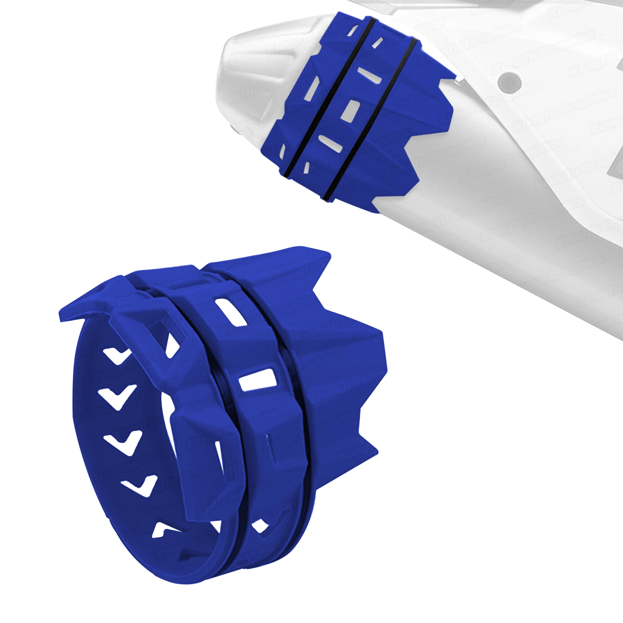 Adjustable Motorcycle Exhaust Crash Protector Heatproof Silicone Pipe Guard for Honda KTM Yamaha Husqvarna, 4 Colors
Adjustable Motorcycle Exhaust Crash Protector Heatproof Silicone Pipe Guard for Honda KTM Yamaha Husqvarna, 4 Colors