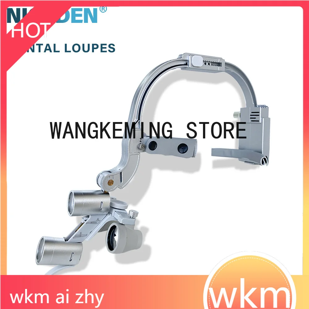 Binocular den tal Loupes with 2.5X/3.5X Magnification and LED Headlight
Binocular den tal Loupes with 2.5X/3.5X Magnification and LED Headlight