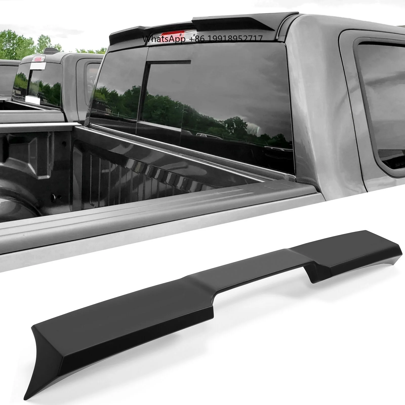 FORTruck Cab Roof Spoiler Wing Top Compatible With Tundra 2014-2021 CrewMax
FORTruck Cab Roof Spoiler Wing Top Compatible With Tundra 2014-2021 CrewMax