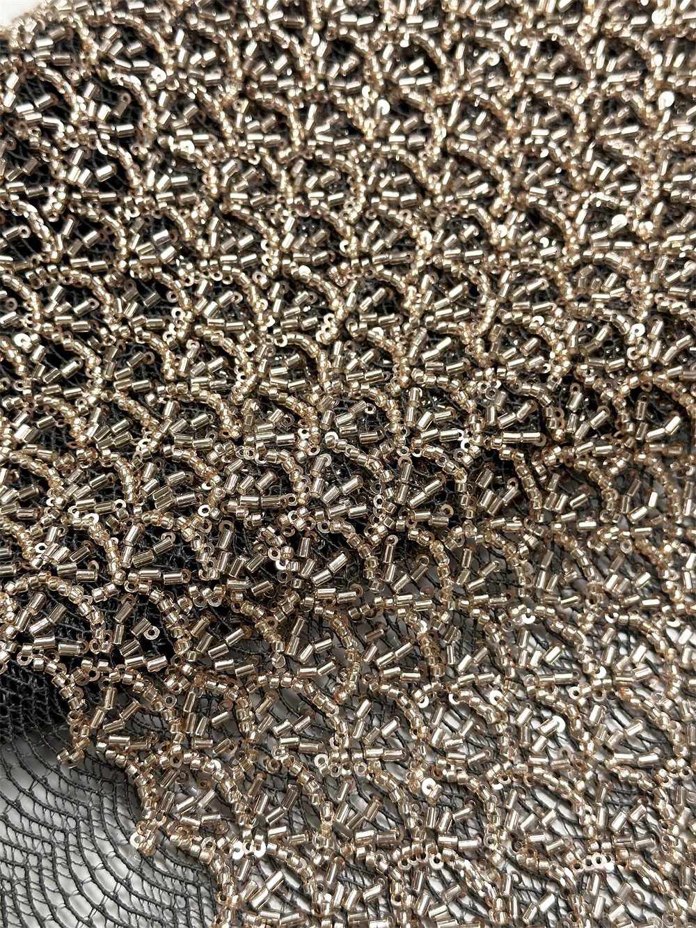 Elegant Evening Dress Desgin 2026 High Quality Handmade Embroidery Net Lace with Beads Sequisn For Party Evening Dress Sewing
Elegant Evening Dress Desgin 2026 High Quality Handmade Embroidery Net Lace with Beads Sequisn For Party Evening Dress Sewing