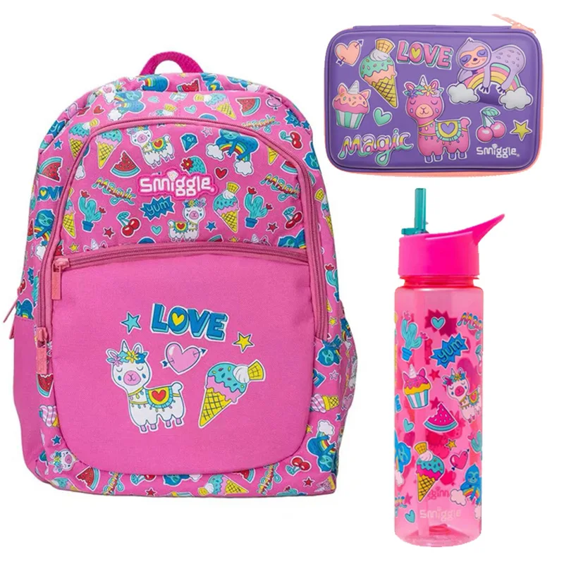 Smiggle Australia Large Capacity Backpack Purple Cartoon Alpaca Pattern Travel Bag For Middle Primary Students Girls Travel Bag
Smiggle Australia Large Capacity Backpack Purple Cartoon Alpaca Pattern Travel Bag For Middle Primary Students Girls Travel Bag