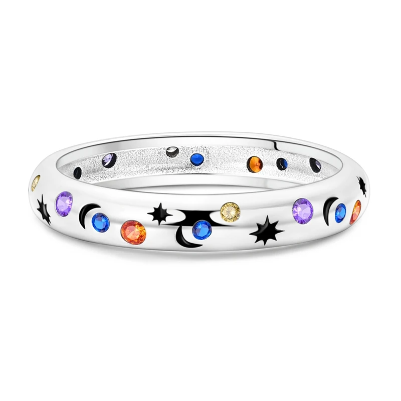 Original 925 Sterling Silver Sparkling Starry Sky Ring For Women Girls Jewelry Birthday Anniversary Gifts 
Original 925 Sterling Silver Sparkling Starry Sky Ring For Women Girls Jewelry Birthday Anniversary Gifts