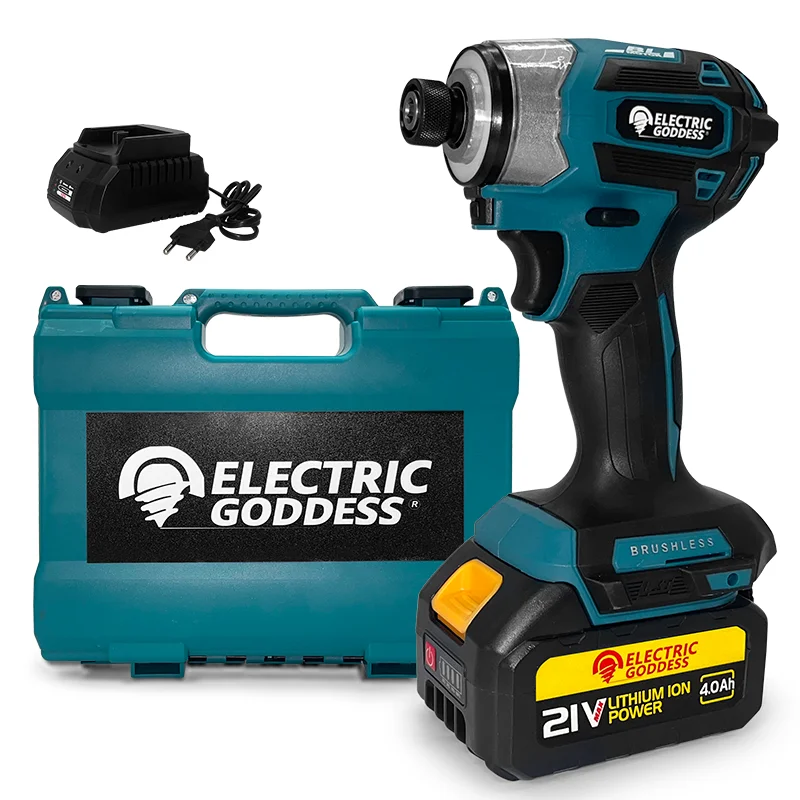 For 18V Battery Electric Impact Drill & Screwdriver Set 520N.m Brushless DIY Grade Cordless Power Tools Electric Goddess
For 18V Battery Electric Impact Drill & Screwdriver Set 520N.m Brushless DIY Grade Cordless Power Tools Electric Goddess