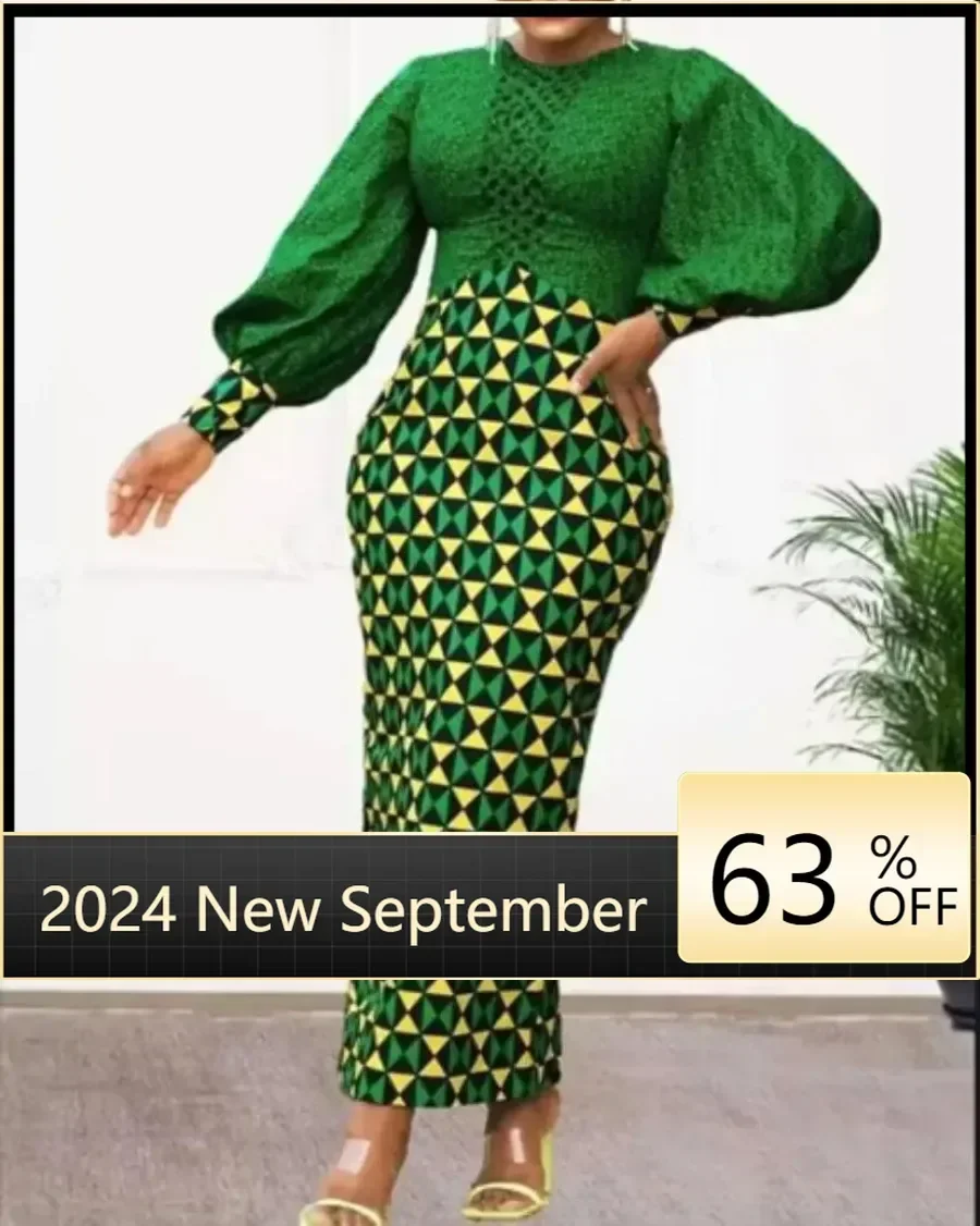 Customized African Dresses for Women 2023 Autumn Dashiki Bodycon African Clothes Maxi Dress Fashion Elegant Ladies African Cloth
Customized African Dresses for Women 2023 Autumn Dashiki Bodycon African Clothes Maxi Dress Fashion Elegant Ladies African Cloth