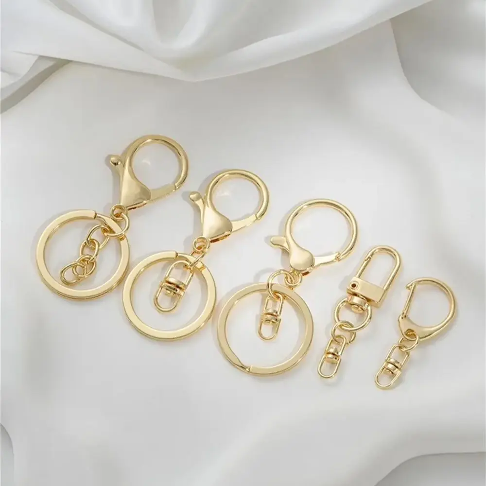 14K Genuine Gold Keychain Accessories DIY Handmade Ring Chain Bag Pendant 8-character Three Piece Set Accessories K910
14K Genuine Gold Keychain Accessories DIY Handmade Ring Chain Bag Pendant 8-character Three Piece Set Accessories K910
