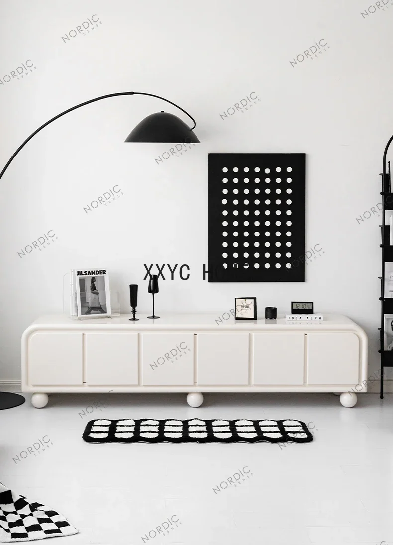 Simple Modern TV Cabinet Home Living Room Small Apartment White Storage Cabinet Storage
Simple Modern TV Cabinet Home Living Room Small Apartment White Storage Cabinet Storage