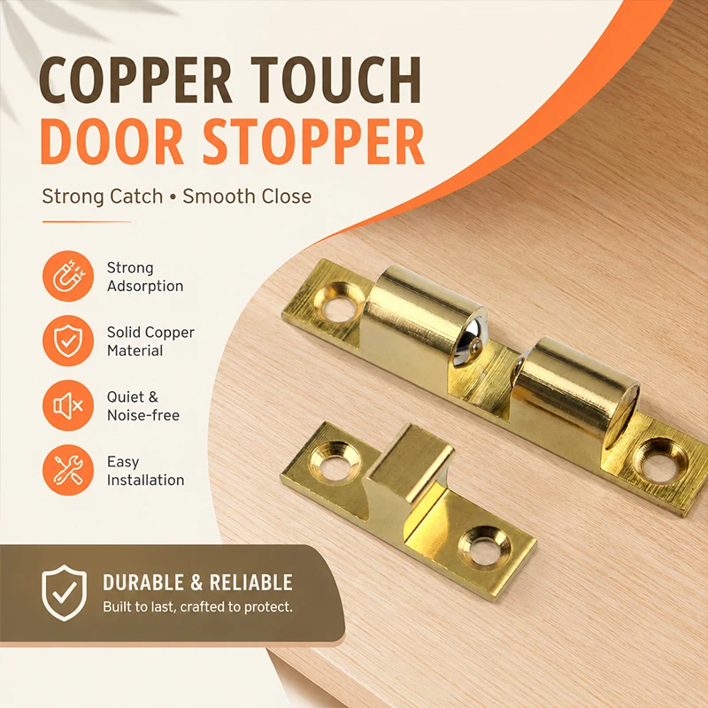 1pcs Concealed Brass Ball Catch Spring Loaded Push-Open Cabinet Door Latch Invisible Touch Catch for Cupboard Wardrobe
1pcs Concealed Brass Ball Catch Spring Loaded Push-Open Cabinet Door Latch Invisible Touch Catch for Cupboard Wardrobe
