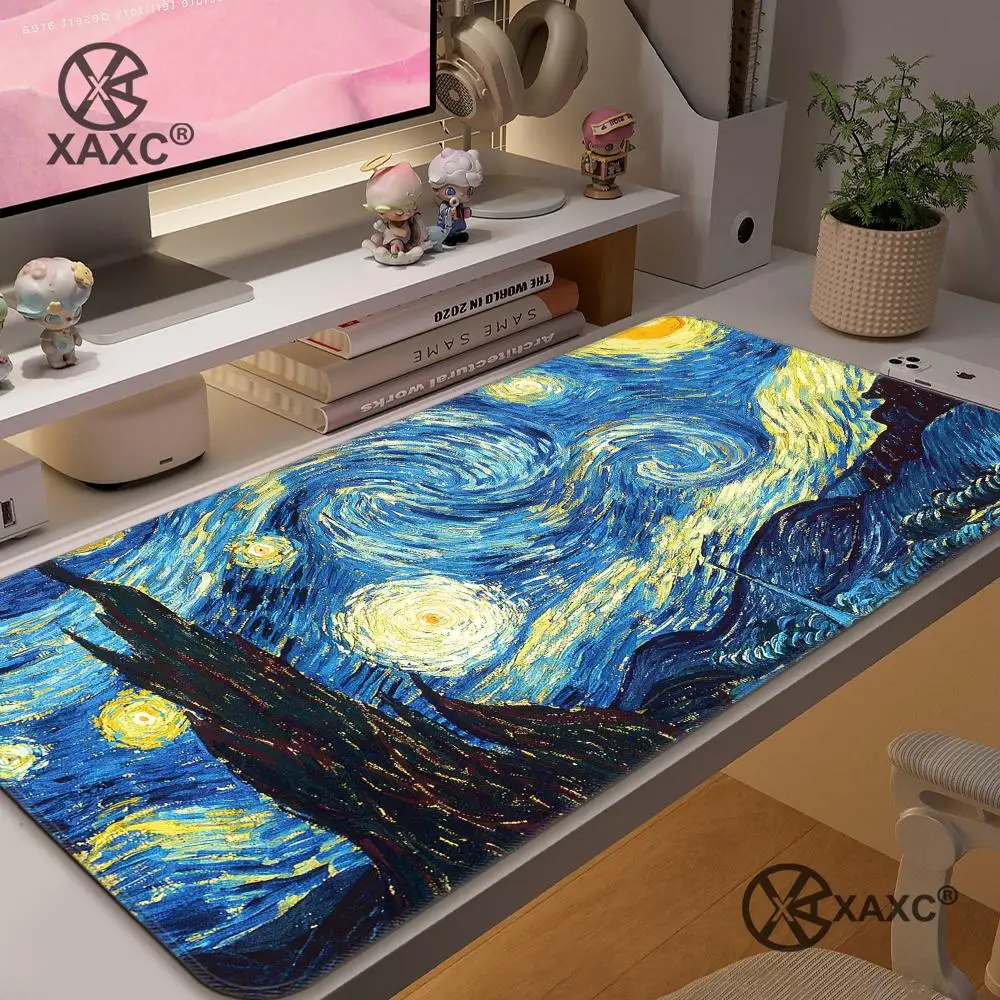 Vincent Willem Van Gogh Oil Painting XAXC Mouse Pad large keyboard mouse desk pad non-slip rubber gaming mouse pad
Vincent Willem Van Gogh Oil Painting XAXC Mouse Pad large keyboard mouse desk pad non-slip rubber gaming mouse pad