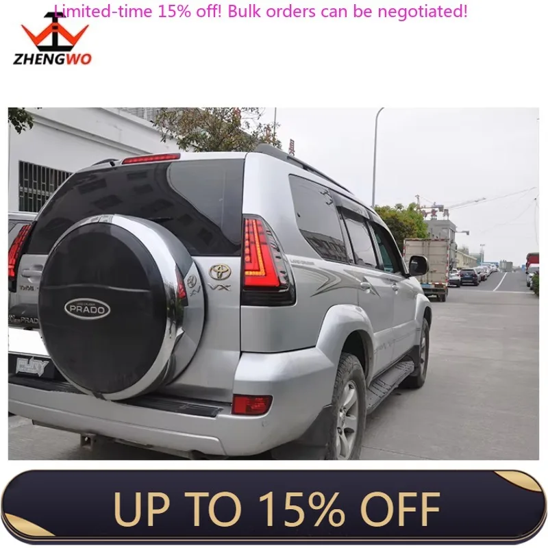 Zhengwo Factory Prado Tail Light For Lexus GX FJ120 Prado 2003-2009 Year Rear Lamp Back Lights Modified Car Parts Accessory
Zhengwo Factory Prado Tail Light For Lexus GX FJ120 Prado 2003-2009 Year Rear Lamp Back Lights Modified Car Parts Accessory