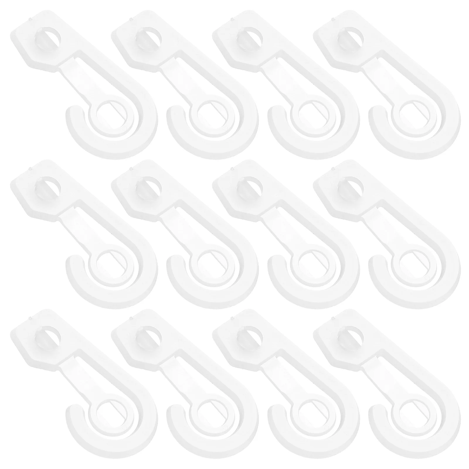100 PCS Plastic Hook Hooks Clothes Hangers Socks Display Holder Clear J for Fixed Clip Underwear
100 PCS Plastic Hook Hooks Clothes Hangers Socks Display Holder Clear J for Fixed Clip Underwear