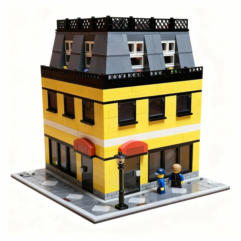 1098pcs MOC Modular Store Streetscape Model Building Blocks Construction Toy Christmas Gifts DIY Creative Idea Education Brick
1098pcs MOC Modular Store Streetscape Model Building Blocks Construction Toy Christmas Gifts DIY Creative Idea Education Brick