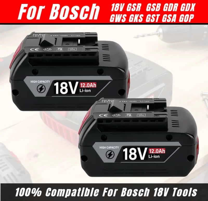for BOSCH 18V Battery Accessories Rechargeable Lithium Ion Suitable for BAT609 BAT609G BAT618 BAT618G BAT614 for 보쉬 18v 배터리
for BOSCH 18V Battery Accessories Rechargeable Lithium Ion Suitable for BAT609 BAT609G BAT618 BAT618G BAT614 for 보쉬 18v 배터리