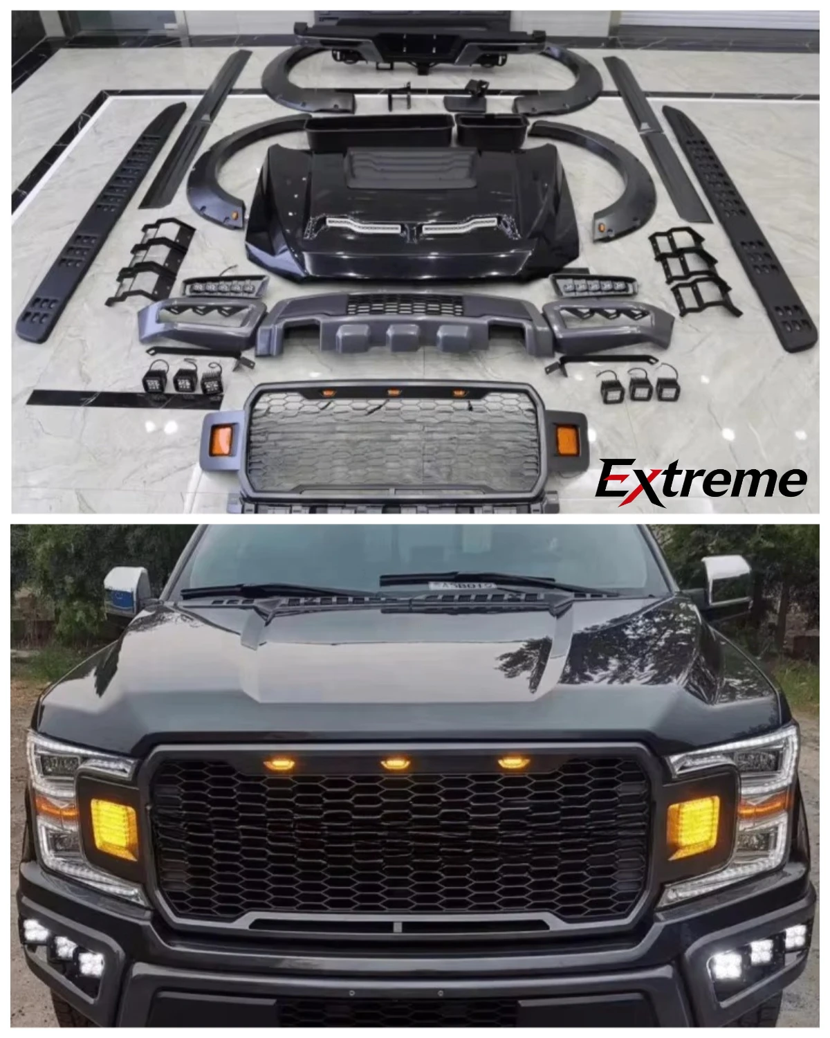 FRONT BUMPER F150 BODY KIT FACELIFT BODYKIT for FORD F150 2018
FRONT BUMPER F150 BODY KIT FACELIFT BODYKIT for FORD F150 2018