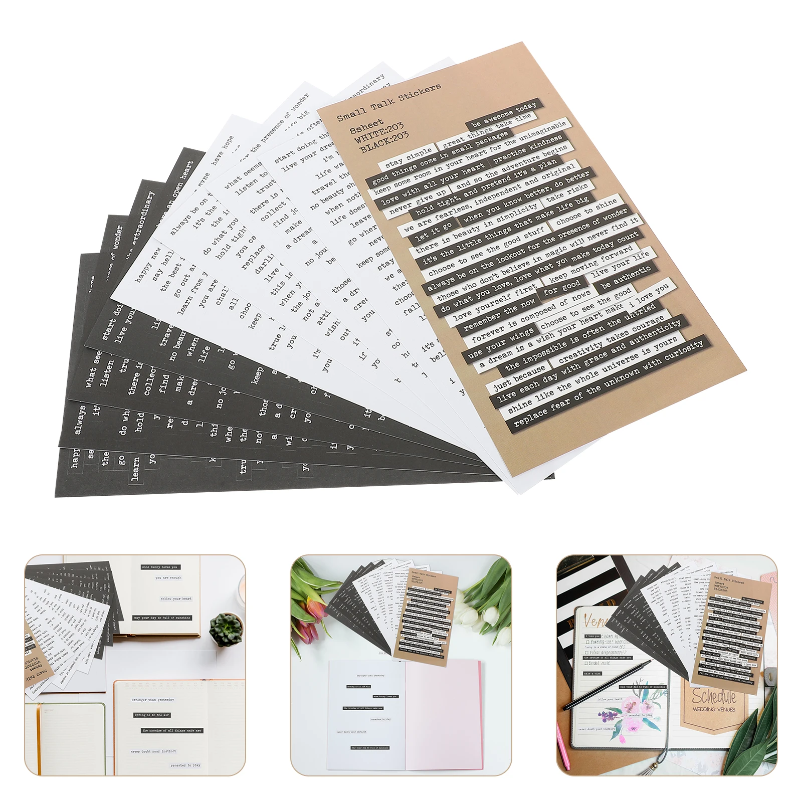 3pcs Decorative Stickers Adhesive English Saying Paper Decals Inspirational Words Diary Decor Notebook Scrapbooking Diy Wall
3pcs Decorative Stickers Adhesive English Saying Paper Decals Inspirational Words Diary Decor Notebook Scrapbooking Diy Wall
