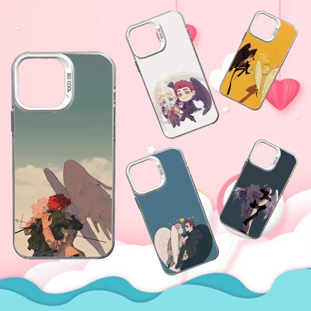 Good O-Omens Cute Phone Case For iPhone 16,15,14,13,12,11,Mini,Pro,SE,MAX White Matte Shockproof Cover
Good O-Omens Cute Phone Case For iPhone 16,15,14,13,12,11,Mini,Pro,SE,MAX White Matte Shockproof Cover
