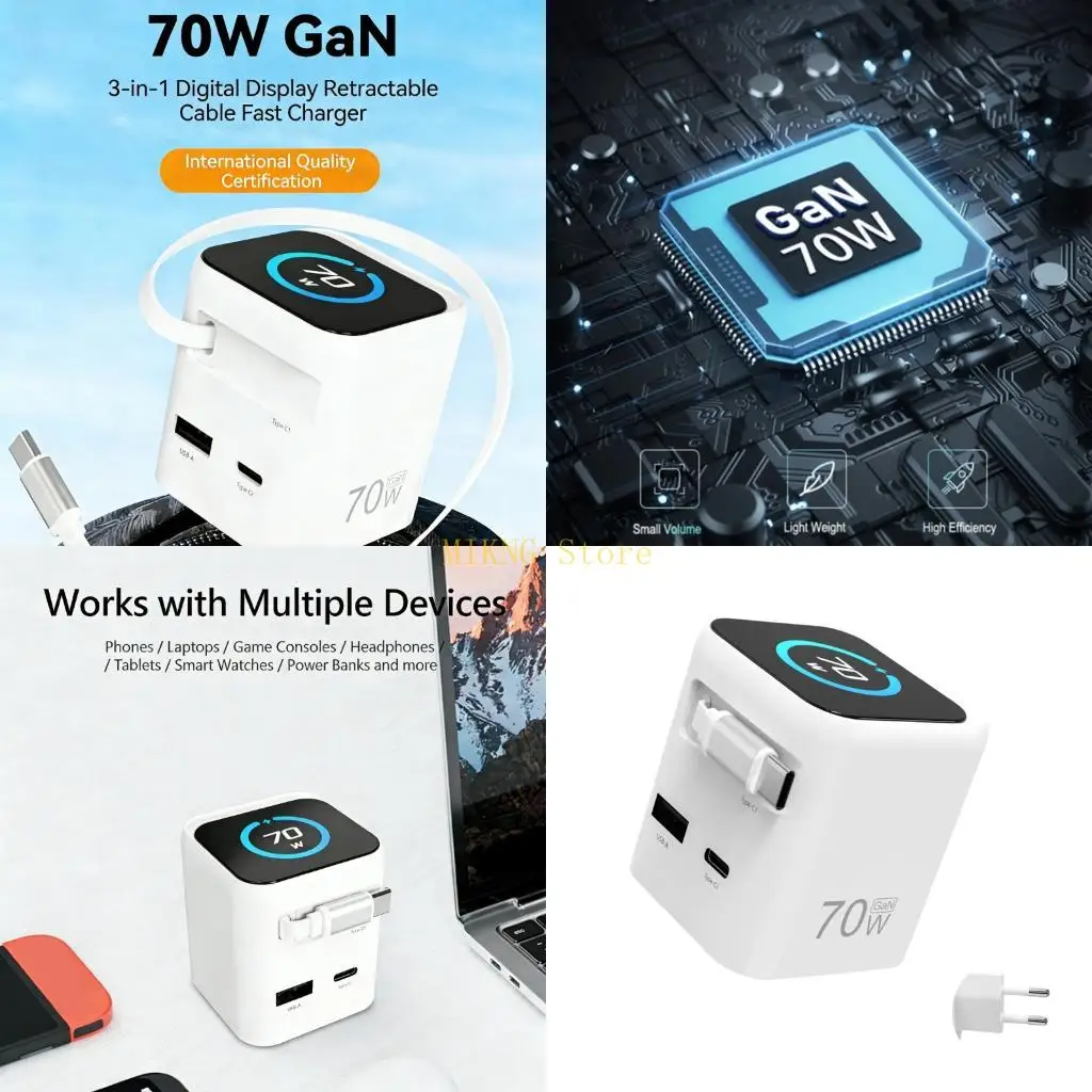 3 Port Desktop Fast Chargers Block for Phone Tablet Charging Hub Charging Station best sale
3 Port Desktop Fast Chargers Block for Phone Tablet Charging Hub Charging Station best sale