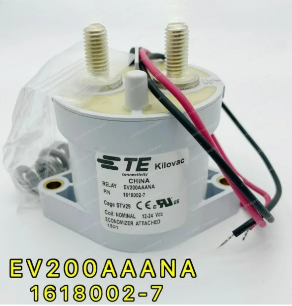 EV200AAANA 12/24 В/500 А 1618002-7 Новый энергетический контактор электромобиля высокого напряжения реле постоянного тока 1 шт.
EV200AAANA 12/24 В/500 А 1618002-7 Новый энергетический контактор электромобиля высокого напряжения реле постоянного тока 1 шт.