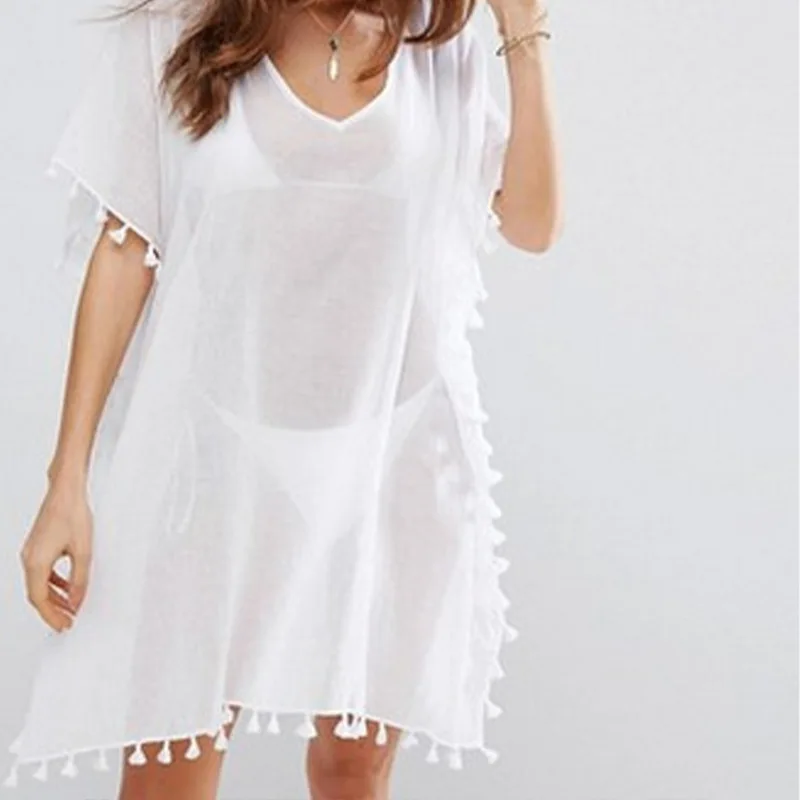 Women Swimsuit Baggy Tunic Tops Bikini Cover-Ups Dress Swim Summer Short sleeve Beach Bathing T-Shirt Women Blouse Beachwear
Women Swimsuit Baggy Tunic Tops Bikini Cover-Ups Dress Swim Summer Short sleeve Beach Bathing T-Shirt Women Blouse Beachwear