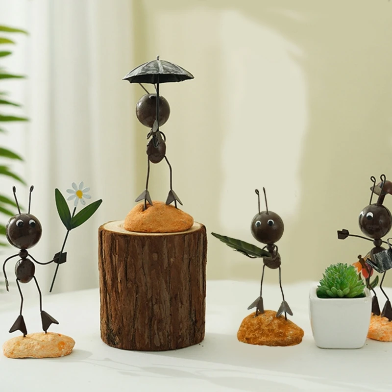 Weatherproof Metal Ants Ornaments Garden Sculpture Figure For Flowerbeds Outdoor Decoration And Landscape Enhancement 
Weatherproof Metal Ants Ornaments Garden Sculpture Figure For Flowerbeds Outdoor Decoration And Landscape Enhancement