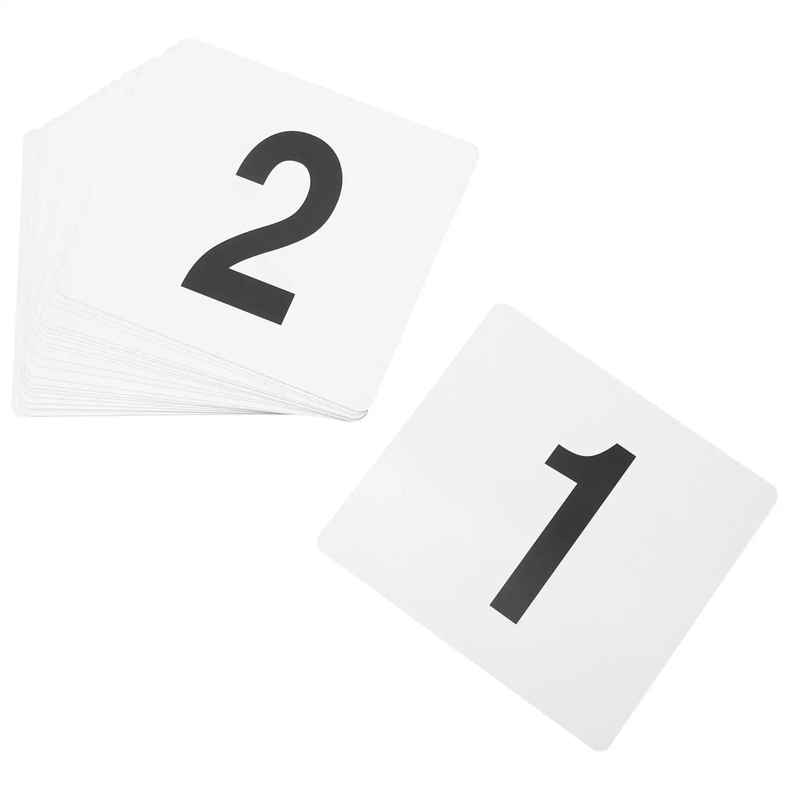Plastic Table Number Cards 1-50 Double Side Tags for Wedding Restaurant Reception Seat Card Labels Thin Light Reusable
Plastic Table Number Cards 1-50 Double Side Tags for Wedding Restaurant Reception Seat Card Labels Thin Light Reusable
