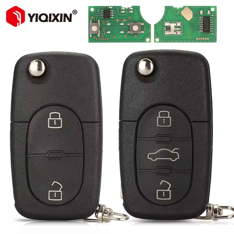 YIQIXIN 2/3 кнопки 433 МГц ID48 чип умный дистанционный ключ от автомобиля для Audi A3 A4 A6 A8 TT RS4 Quattro 1994-2004 Uncut Blade Keyless Go
YIQIXIN 2/3 кнопки 433 МГц ID48 чип умный дистанционный ключ от автомобиля для Audi A3 A4 A6 A8 TT RS4 Quattro 1994-2004 Uncut Blade Keyless Go