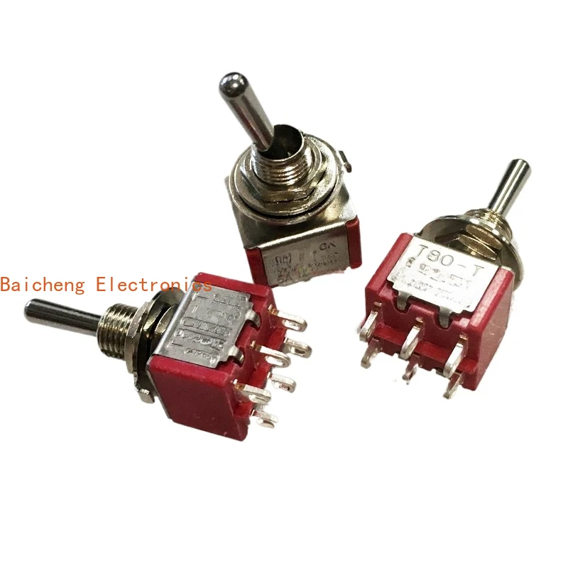 10PCS Hole 6mm Taiwan SH Xinghan T8011 toggle switch 2nd gear 6-pin toggle arm T80-T twist MTS-202
10PCS Hole 6mm Taiwan SH Xinghan T8011 toggle switch 2nd gear 6-pin toggle arm T80-T twist MTS-202