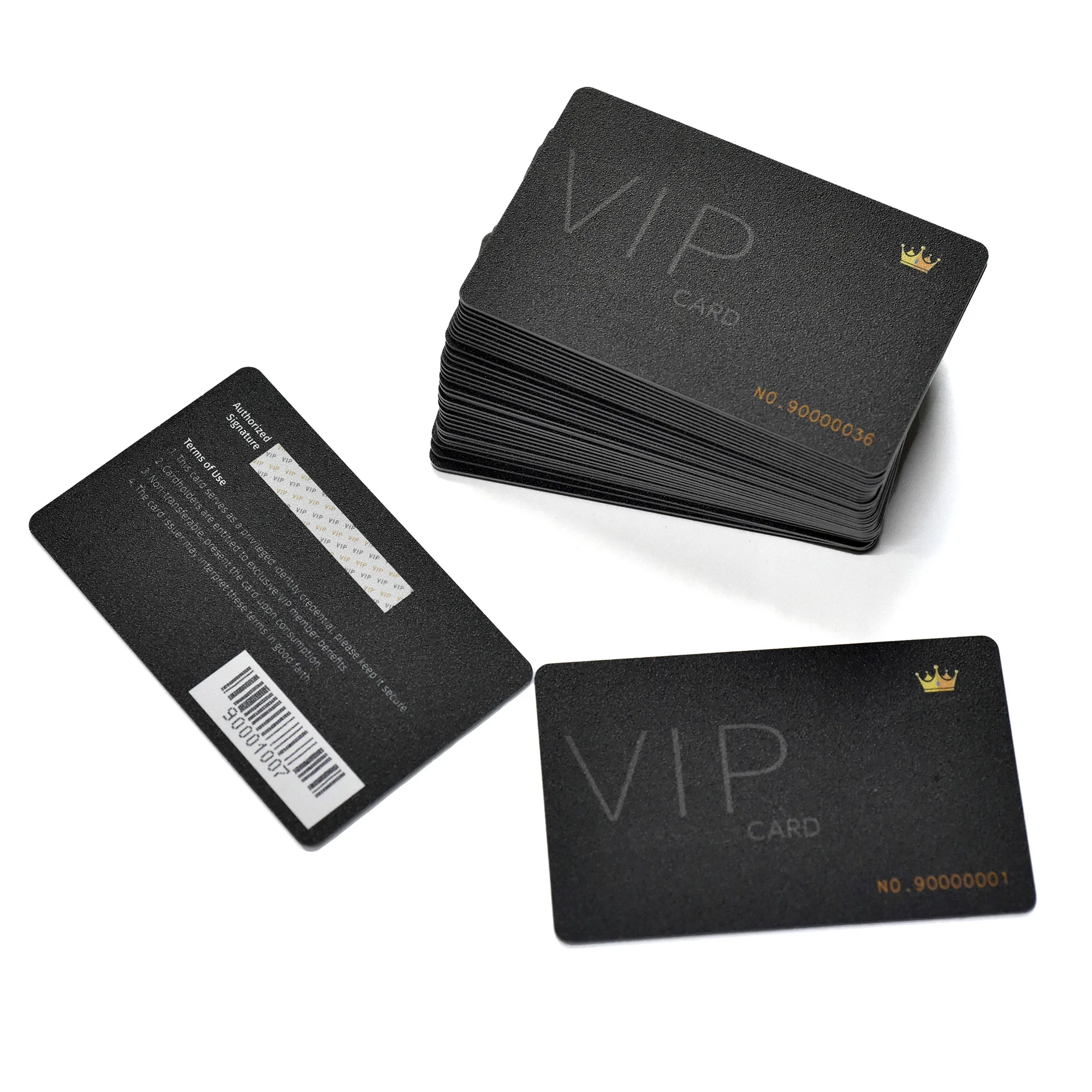 VIP Membership Card with Unique Number & Barcode Durable PVC Waterproof Oil-Proof Business Loyal
VIP Membership Card with Unique Number & Barcode Durable PVC Waterproof Oil-Proof Business Loyal
