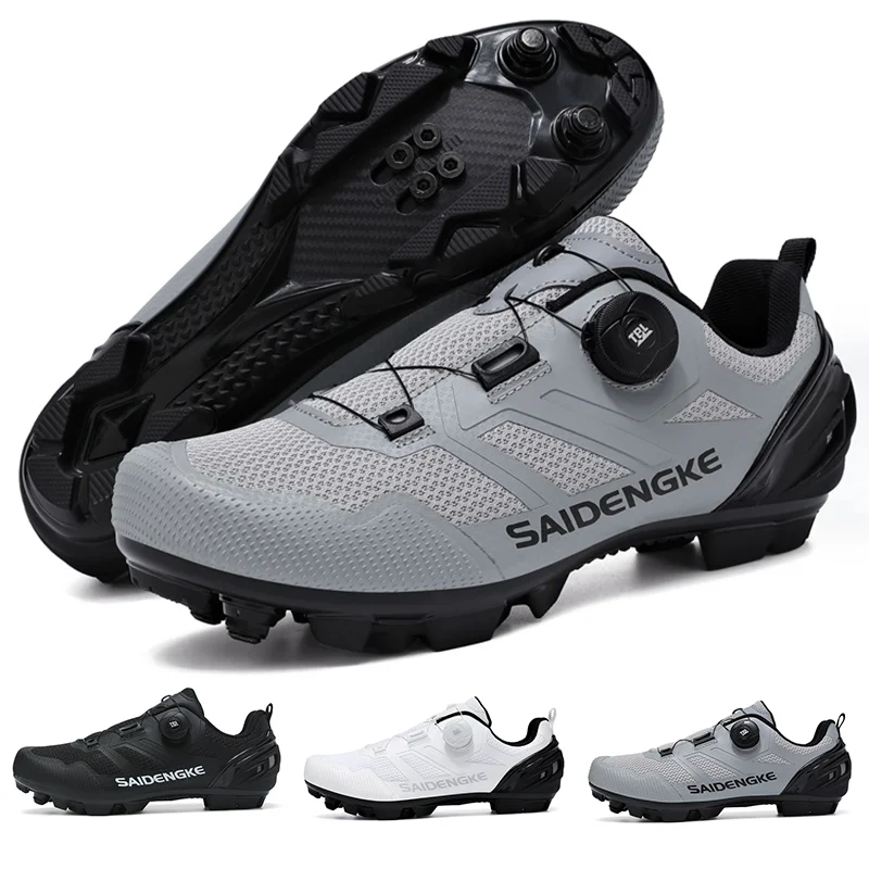 Unisex Breathable Wear Resistant SPD MTB Cycling Shoes Men Women Shockproof Lightweight Mountain Road Outdoor Racing Bike Shoes
Unisex Breathable Wear Resistant SPD MTB Cycling Shoes Men Women Shockproof Lightweight Mountain Road Outdoor Racing Bike Shoes