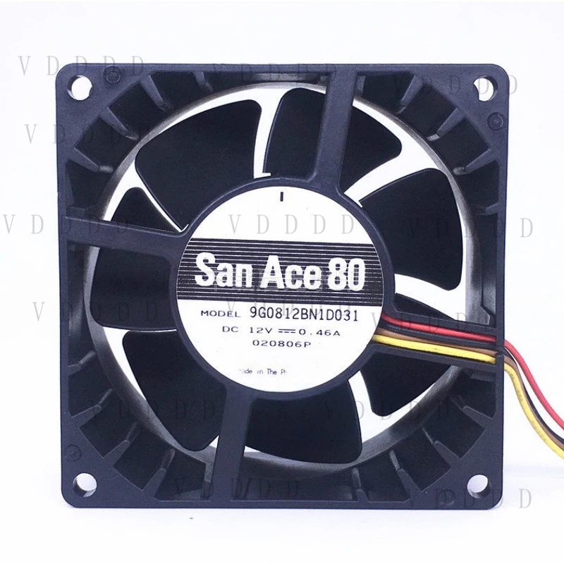LL для 1 шт. Sanyo 9G0812BN1D031 DC12V 0.46A 4-проводной вентилятор охлаждения 8038 8 см
LL для 1 шт. Sanyo 9G0812BN1D031 DC12V 0.46A 4-проводной вентилятор охлаждения 8038 8 см
