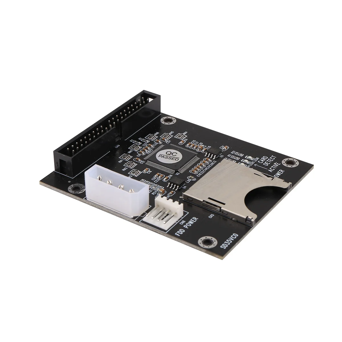 HOT SD на 3,5-дюймовый 40-контактный конвертер IDE Карта IDE SD-адаптер SSD Встроенная карта адаптера памяти Карта расширения IDE
HOT SD на 3,5-дюймовый 40-контактный конвертер IDE Карта IDE SD-адаптер SSD Встроенная карта адаптера памяти Карта расширения IDE