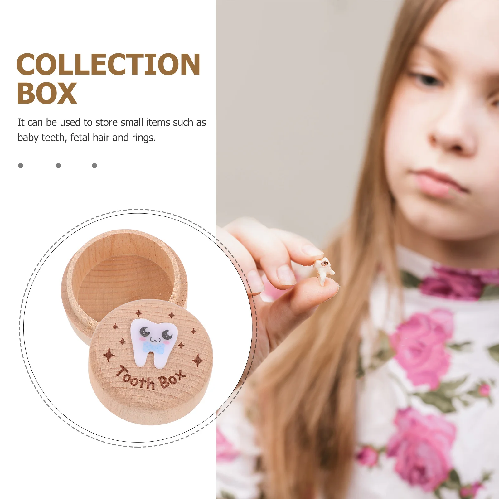 Baby Tooth Box First Tooth Keepsake Container Wooden Storage Organizer Unique Lid Design for Longtime Use Organizer for Teeth
Baby Tooth Box First Tooth Keepsake Container Wooden Storage Organizer Unique Lid Design for Longtime Use Organizer for Teeth