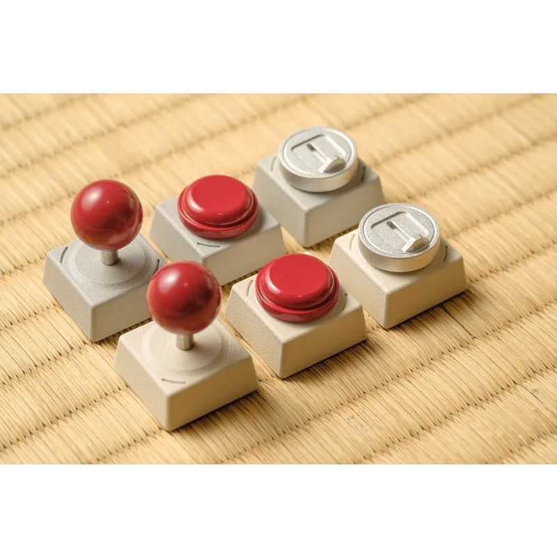80Retros Arcade Rocker Small Red Ball Aluminum Alloy Custom Keycap Christmas Speaker Incisor Keycap Keyboard Accessories Agile
80Retros Arcade Rocker Small Red Ball Aluminum Alloy Custom Keycap Christmas Speaker Incisor Keycap Keyboard Accessories Agile