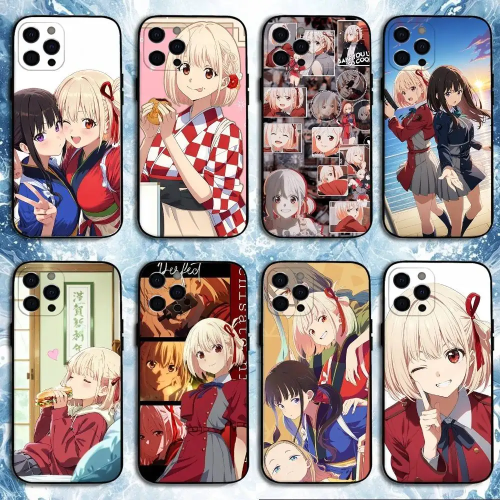 Cartoon L-Lycoris recoil Chisato Nishiki Phone Case For iPhone 16,15,14,13,12,11 Plus,Pro Max, Soft Silicone Black Cover
Cartoon L-Lycoris recoil Chisato Nishiki Phone Case For iPhone 16,15,14,13,12,11 Plus,Pro Max, Soft Silicone Black Cover