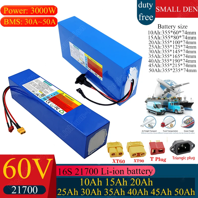 60 В 50 Ач 40 Ач 30 Ач 20 Ач 15 Ач 25 Ач 35 Ач 45 А 21700 Литий-ионный аккумулятор 50 А BMS 3000 Вт Аккумулятор для электрических мотоциклов Длительный срок службы аккумулятора
60 В 50 Ач 40 Ач 30 Ач 20 Ач 15 Ач 25 Ач 35 Ач 45 А 21700 Литий-ионный аккумулятор 50 А BMS 3000 Вт Аккумулятор для электрических мотоциклов Длительный срок службы аккумулятора