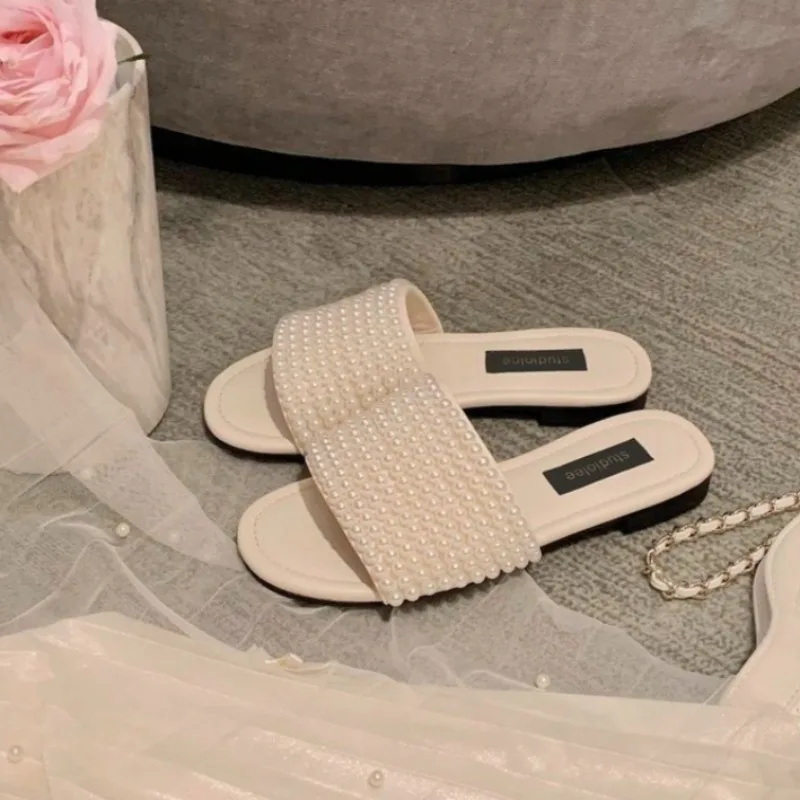 2026 Pearl Women's Slippers Commuting Beach Shoes Outdoor Breathable Sandals Slippers
2026 Pearl Women's Slippers Commuting Beach Shoes Outdoor Breathable Sandals Slippers